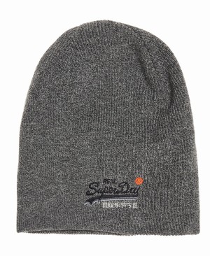 Superdry Orange Label Férfi Kötött Sapka MélySzürke | ROXSY6897